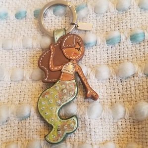 RARE Coach mermaid charm Keychain